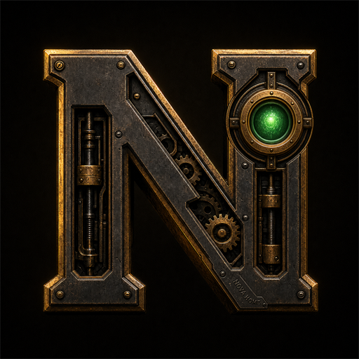 Nova – N mit grünem Auge